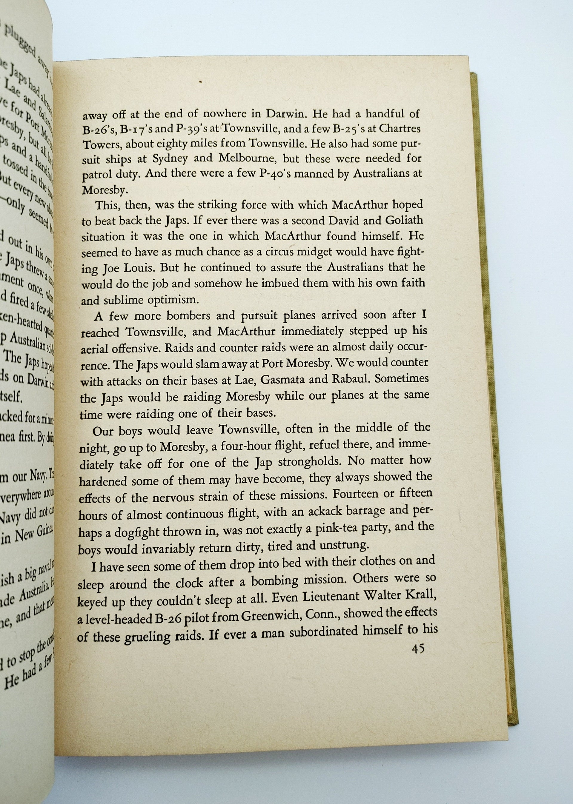 the first edition of Robinson's The Fight for New Guinea (1943)