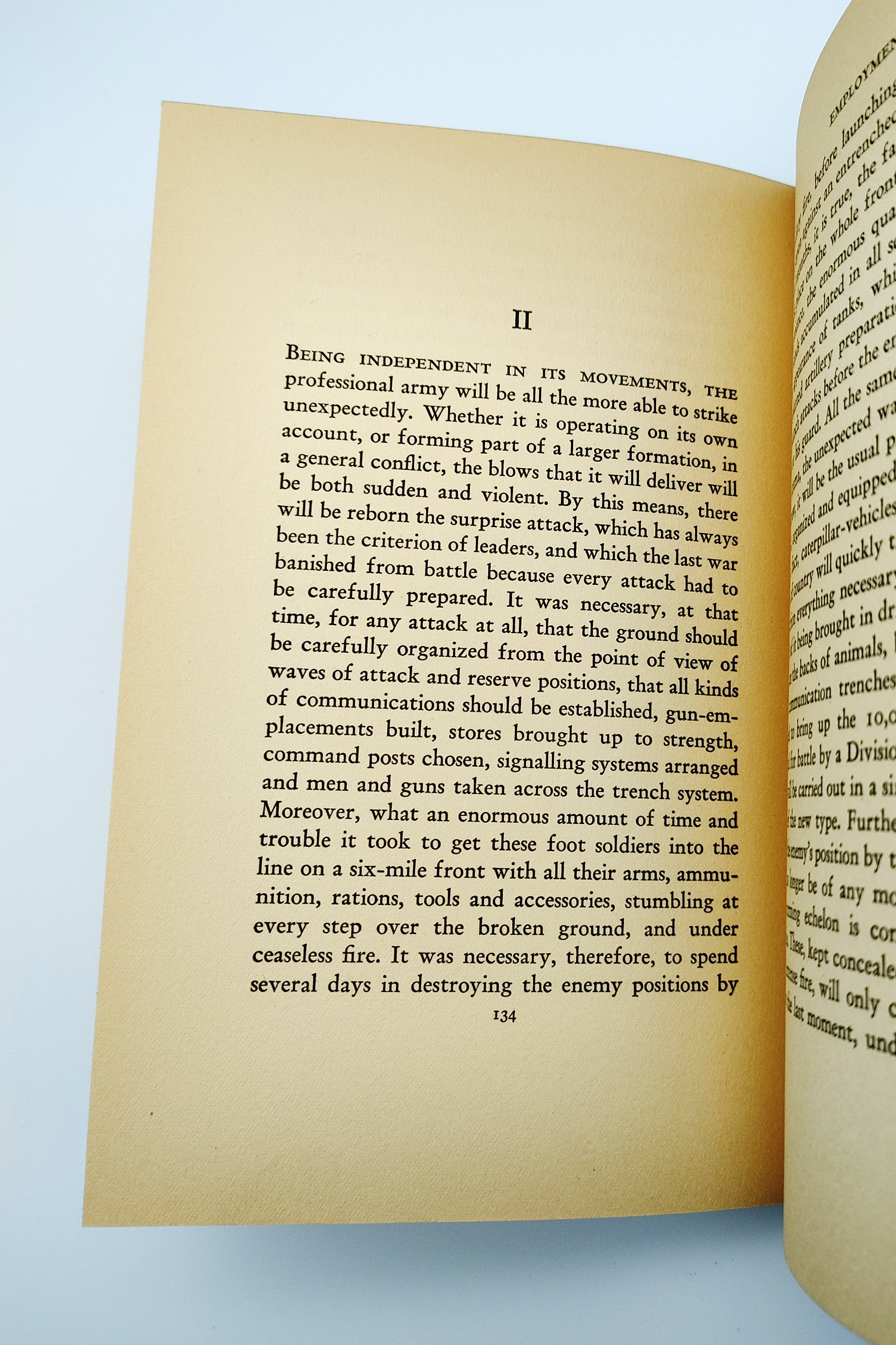Chapter 2 of the first American edition of De Gaulle's The Army of the Future (1941)