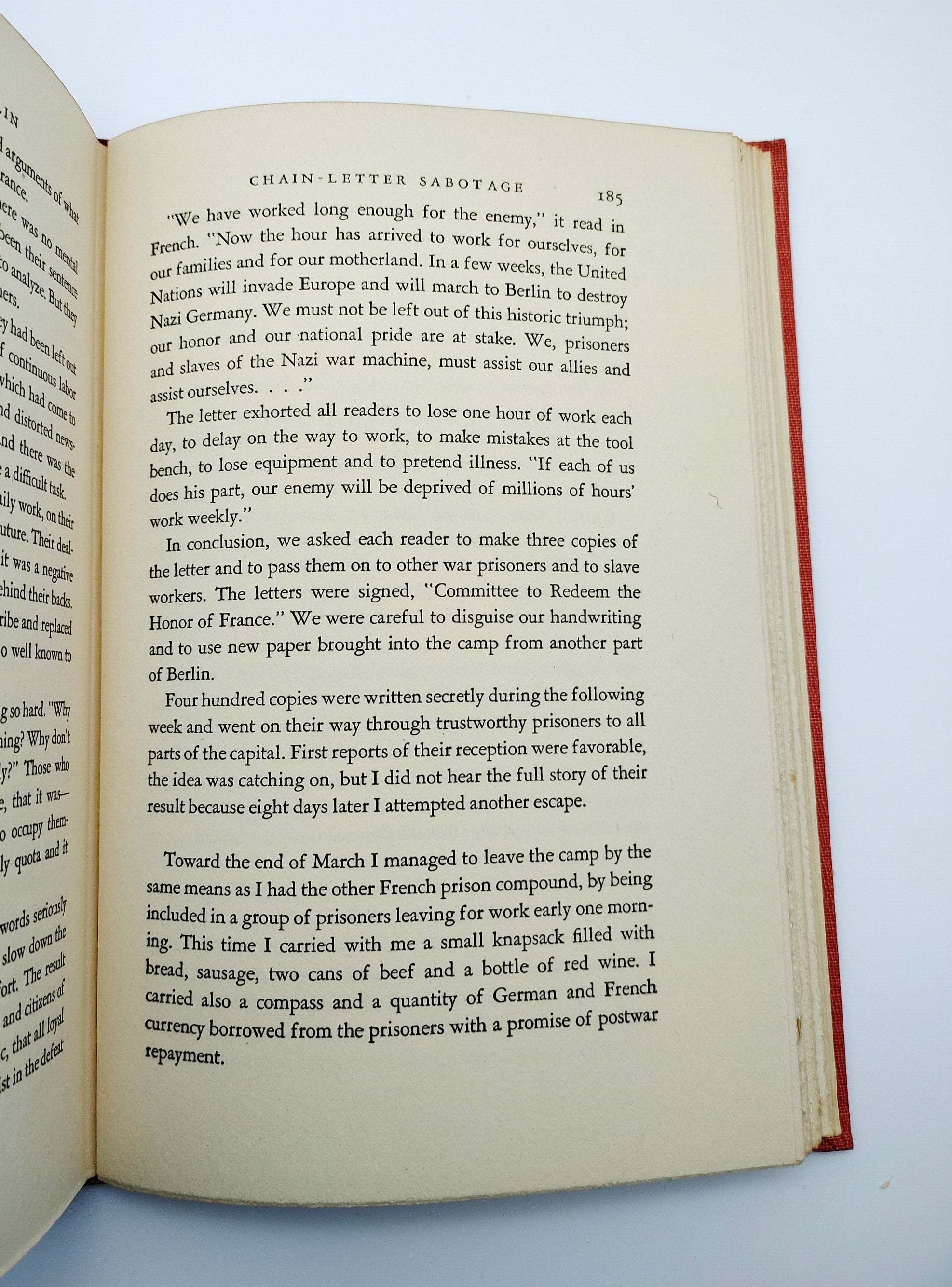 the first edition of Bennett's Parachute to Berlin (1945)