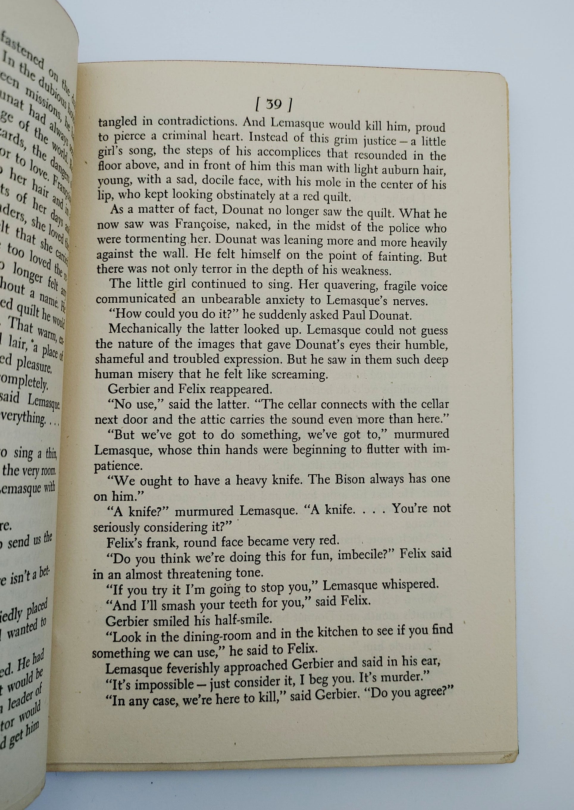 first edition of Kessel's Army of Shadows (1944)