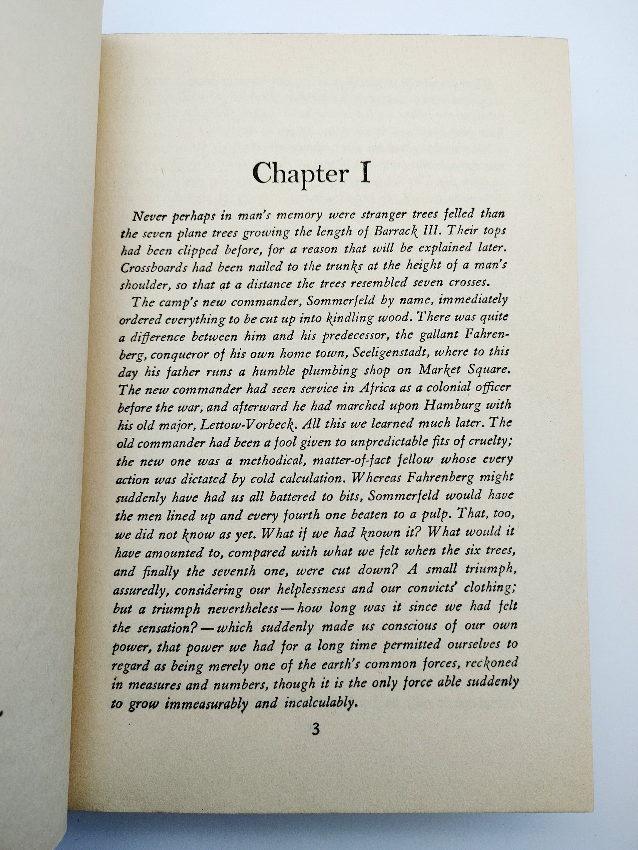Chapter I of Anna Seghers's The Seventh Cross (1942)