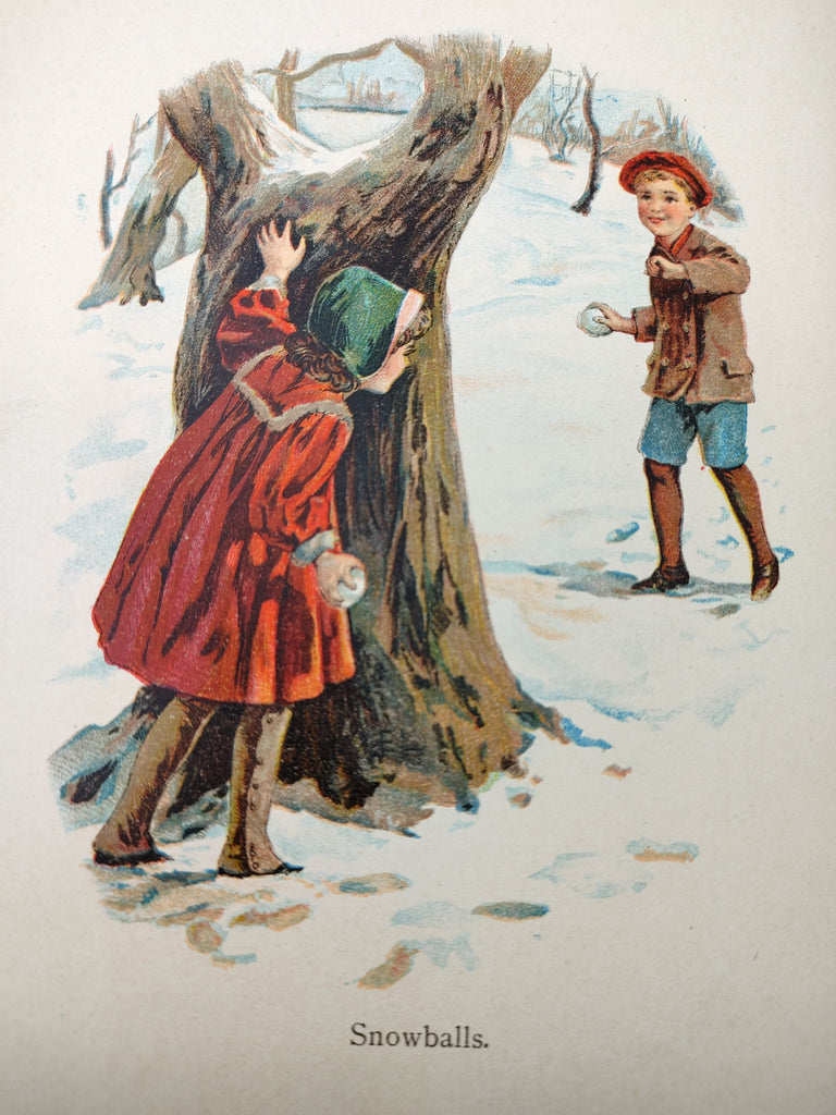 Picture of children playing in the snow