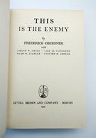 Title page of the second printing of Oechsner's This Is the Enemy (1942)
