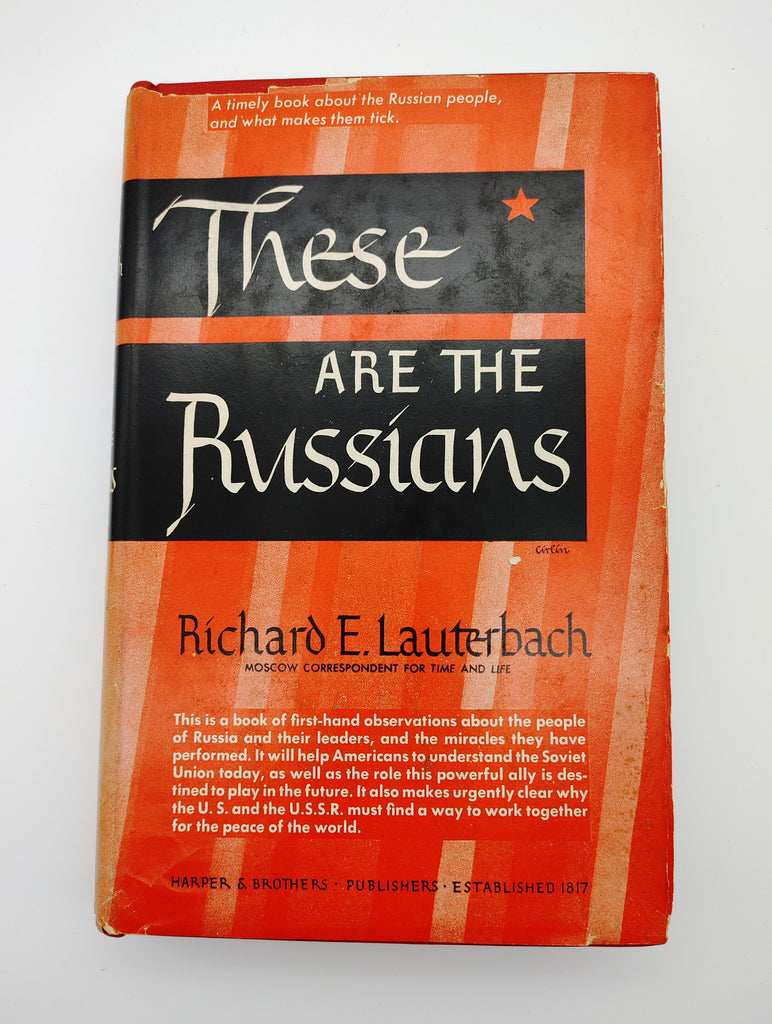 the first edition of Lauterbach's These Are the Russian (1943)