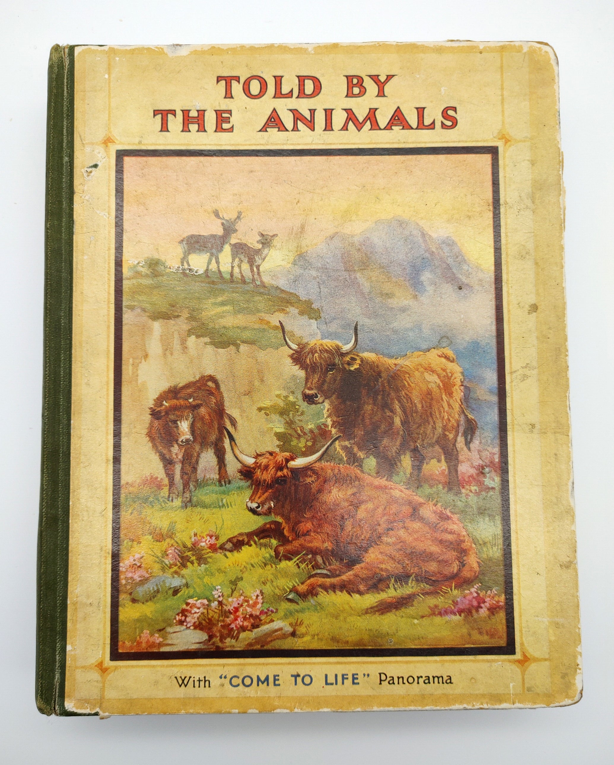 the first edition of the pop-up panorama Told By The Animals (circa 1930s)