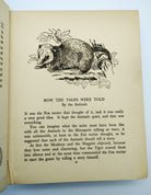 Chapter from the first edition of the pop-up panorama Told By The Animals (circa 1930s)