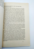 the first edition of Otto Nathan's Nazi War Finance and Banking (1944)
