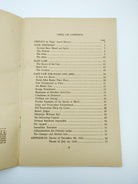 Table of contents from the first edition of Nazi Justice (1944)