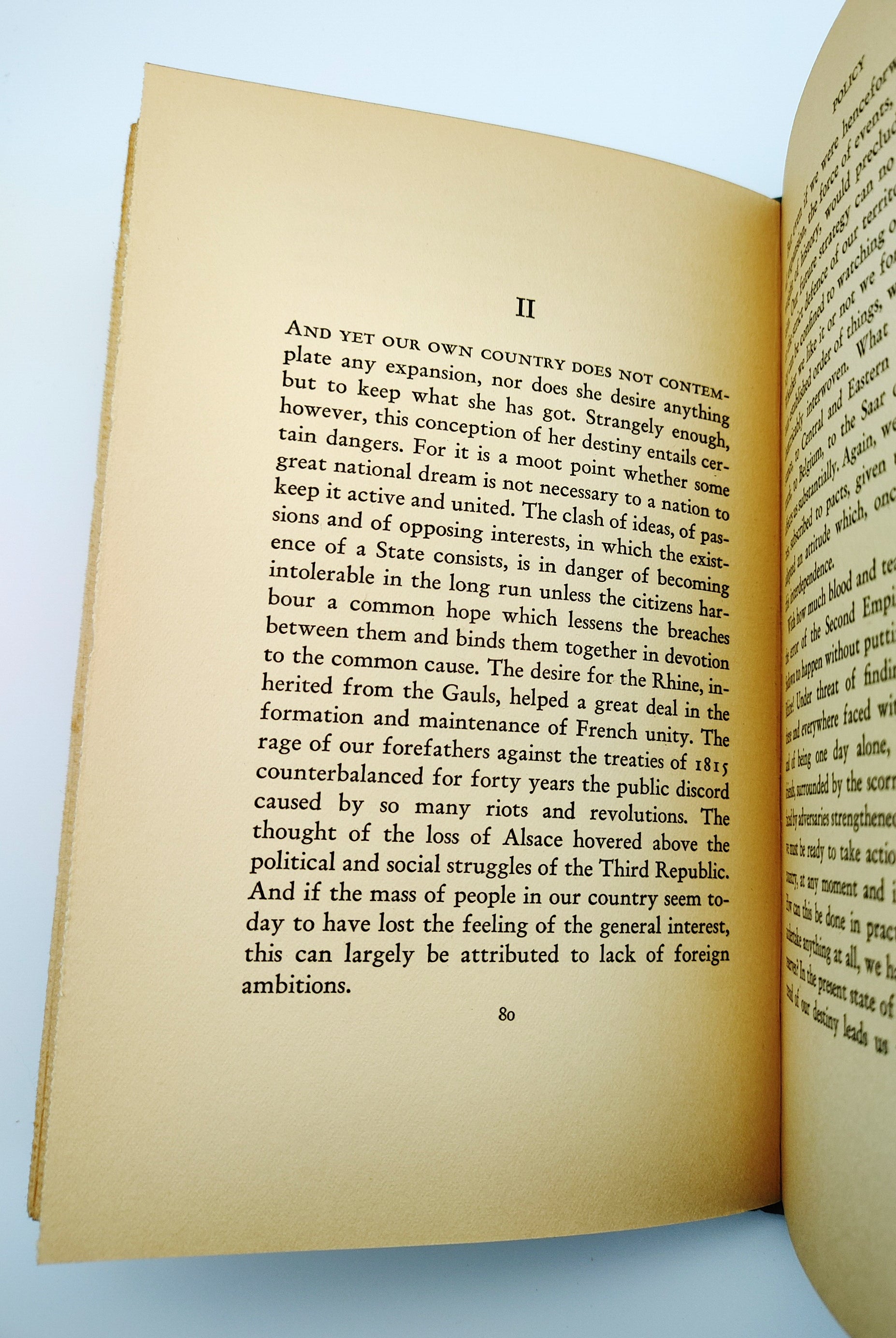 Chapter 2 of the first American edition of De Gaulle's The Army of the Future (1941)