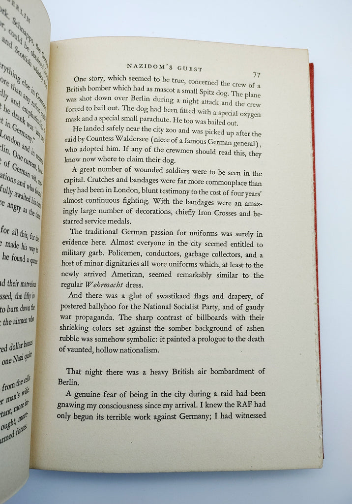 the first edition of Bennett's Parachute to Berlin (1945)