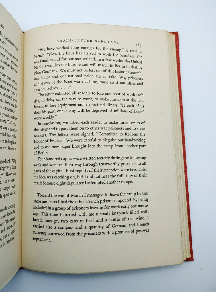the first edition of Bennett's Parachute to Berlin (1945)