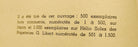 Limitation statement in Limited first edition of La Liberation De Paris (1944)