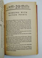 Instructions for using ration points from the first edition of Mills' Cooking on a Ration (1943)