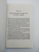 Chapter one of the first edition of Malone's Cook Book for Brides (1947)