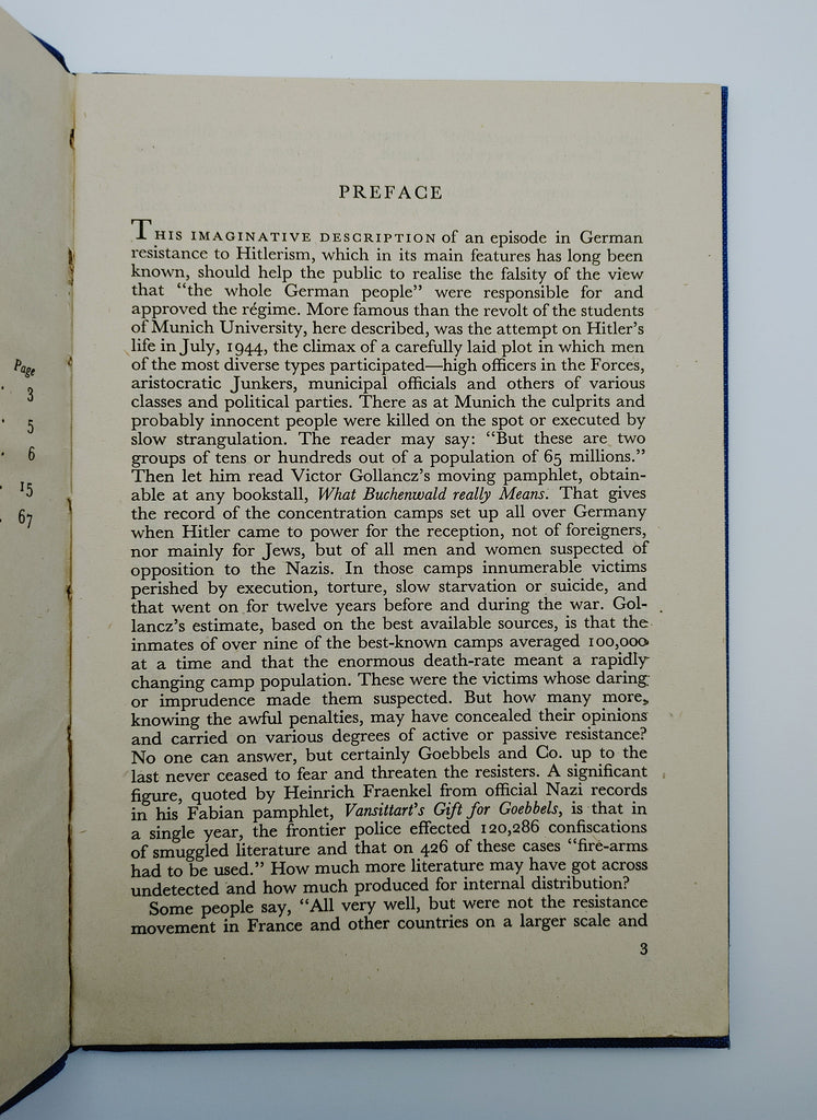 Preface of the first edition of Bayles' Seven Were Hanged (1945)