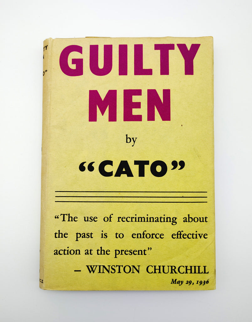 Third edition of Cato's Guilty Men, (1940)