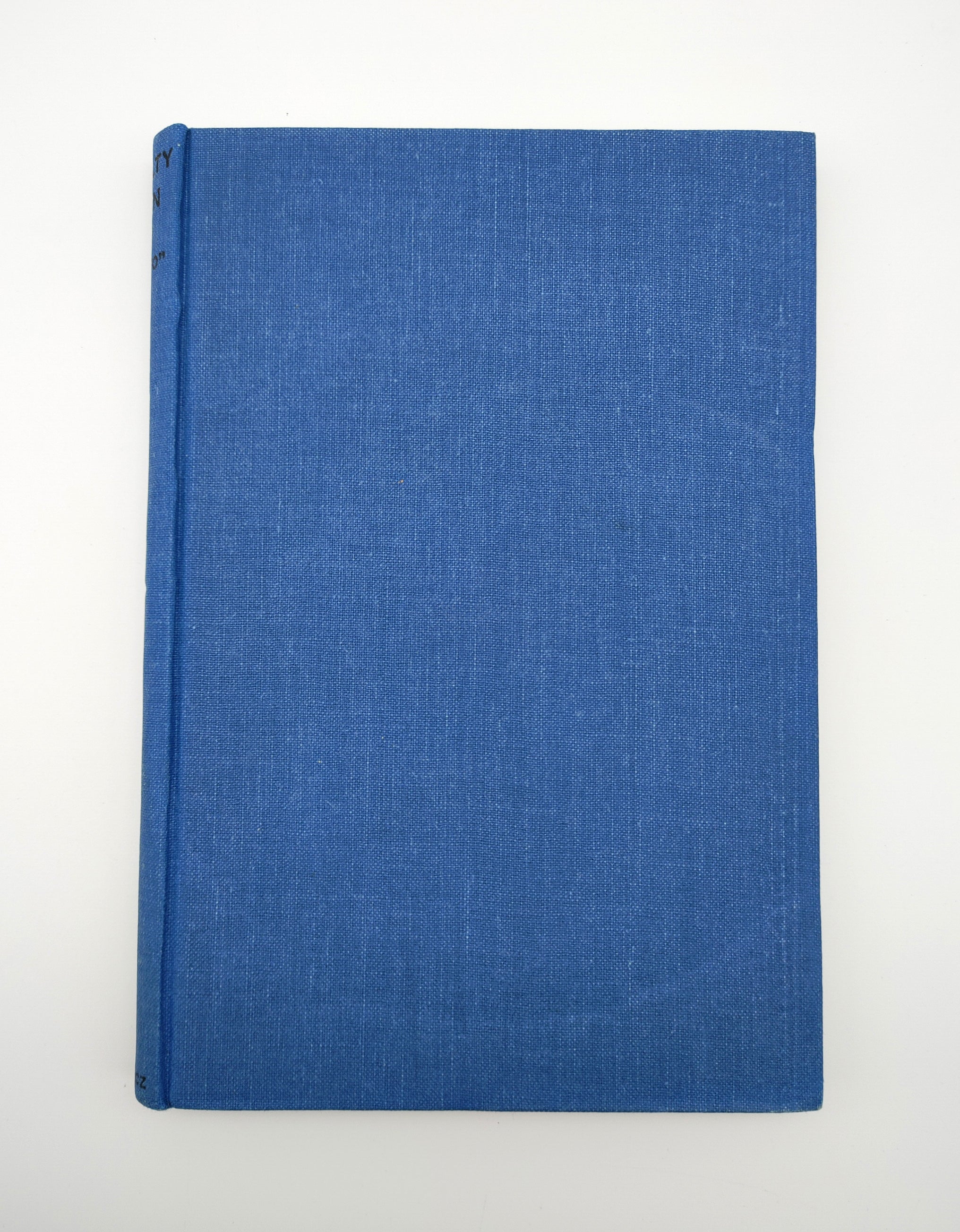 Book without dust jacket of Cato's Guilty Men, (1940)