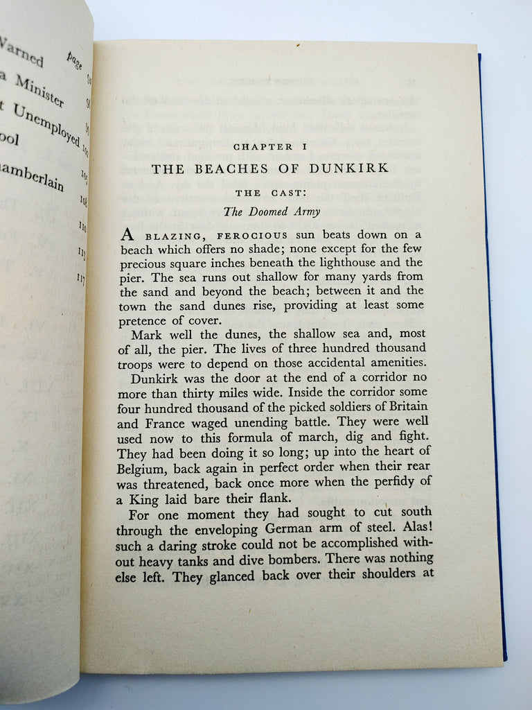 Chapter one about Dunkirk from Cato's Guilty Men, (1940)