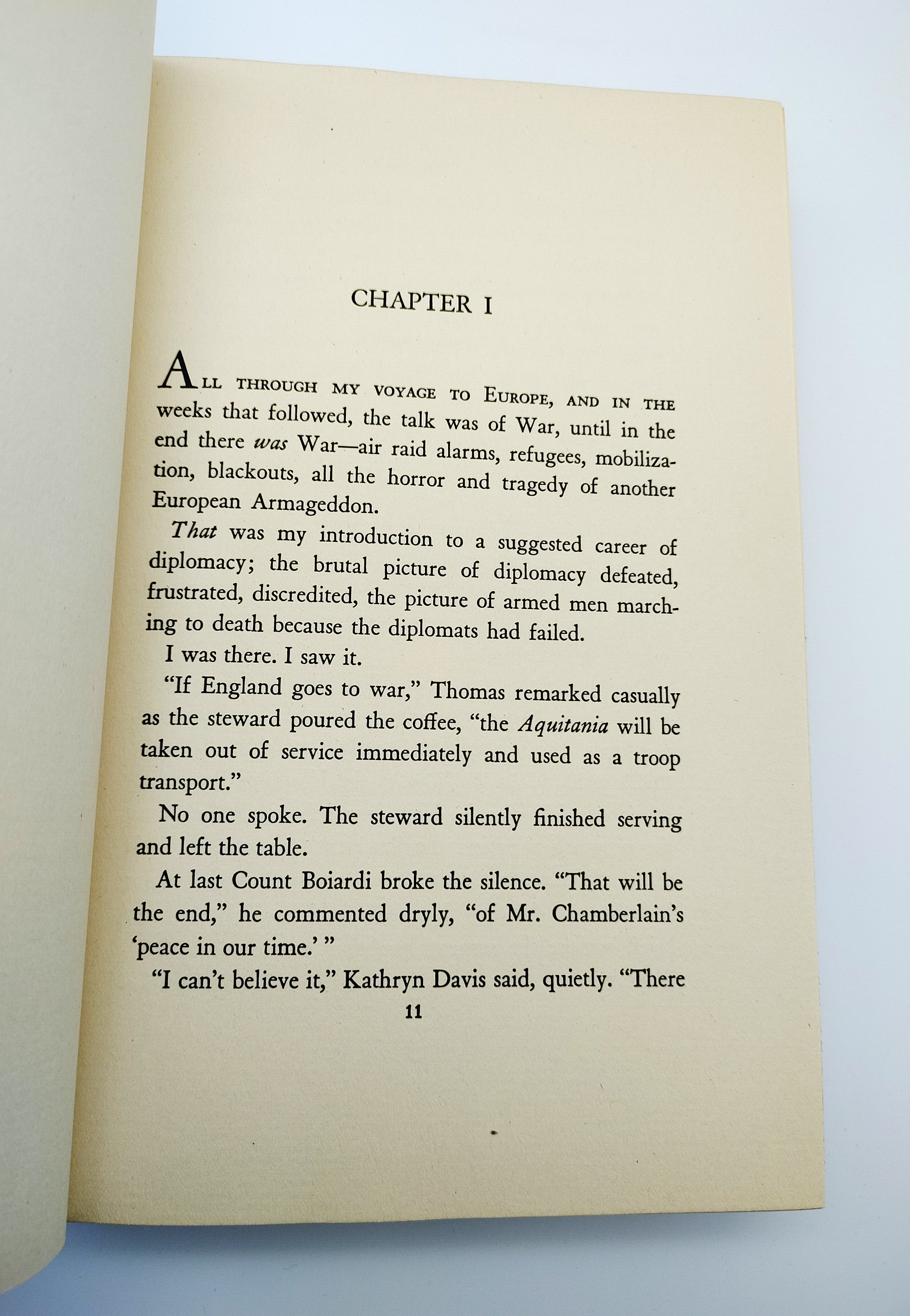 Chapter 1 of Earle's Blackout (1939)