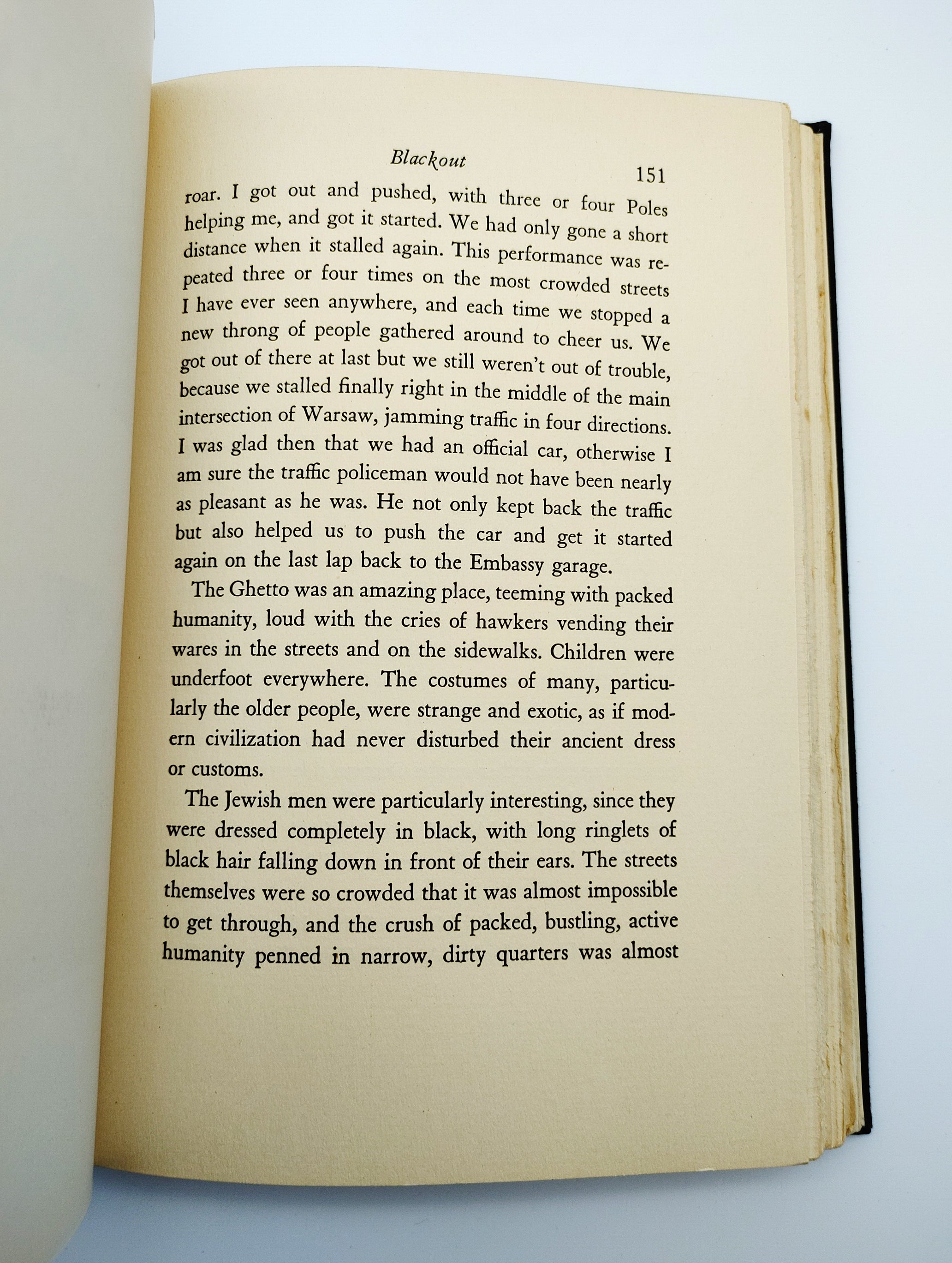 Chapter on Warsaw's Jewish ghetto from Earle's Blackout (1939)