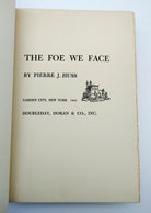 Title page of Huss's The Foe We Face (1942)