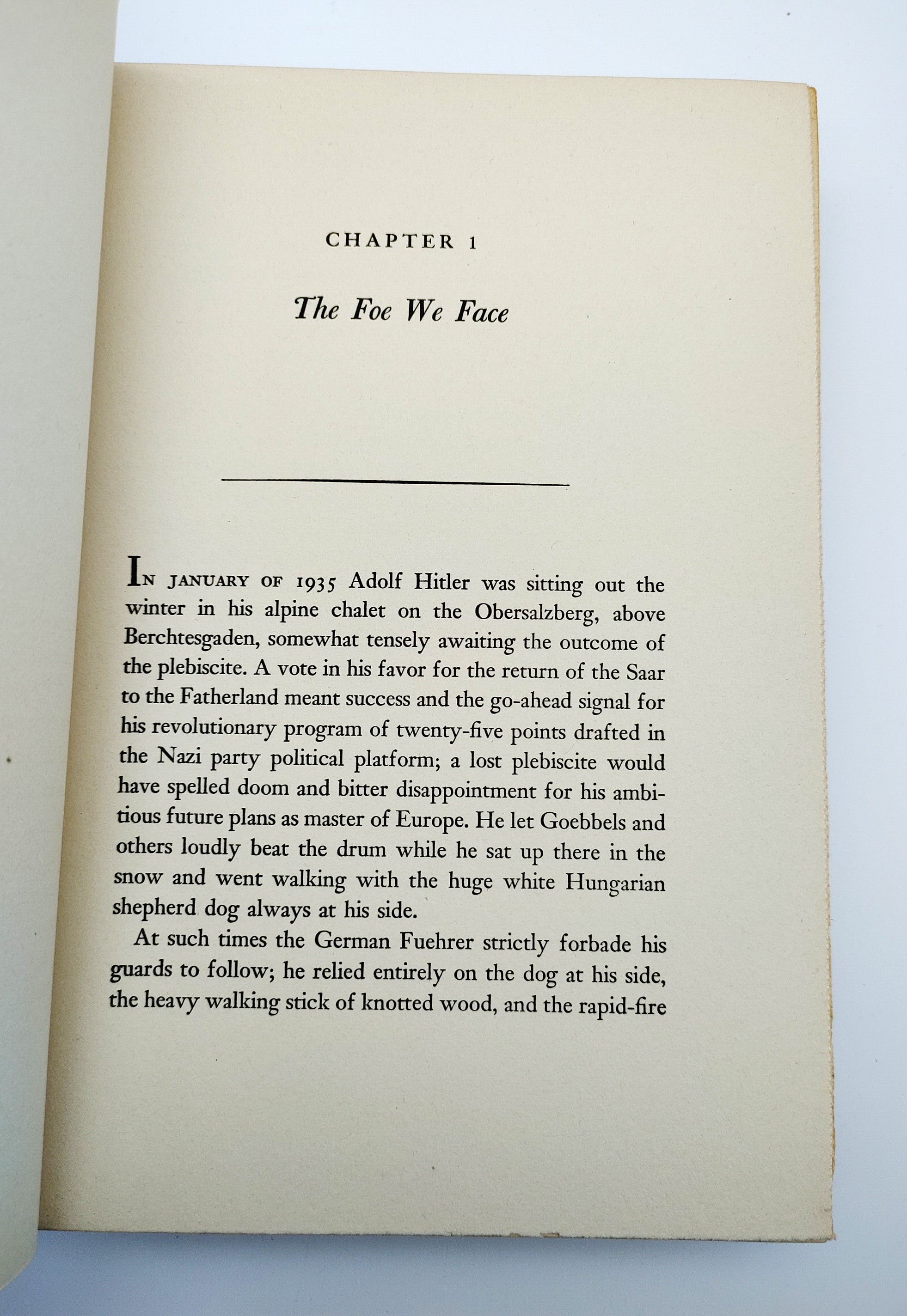 Chapter 1 of Huss's The Foe We Face (1942)
