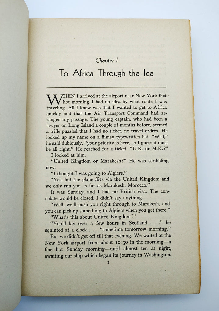 Chapter 1 of first edition of Gunther's D Day (1944)