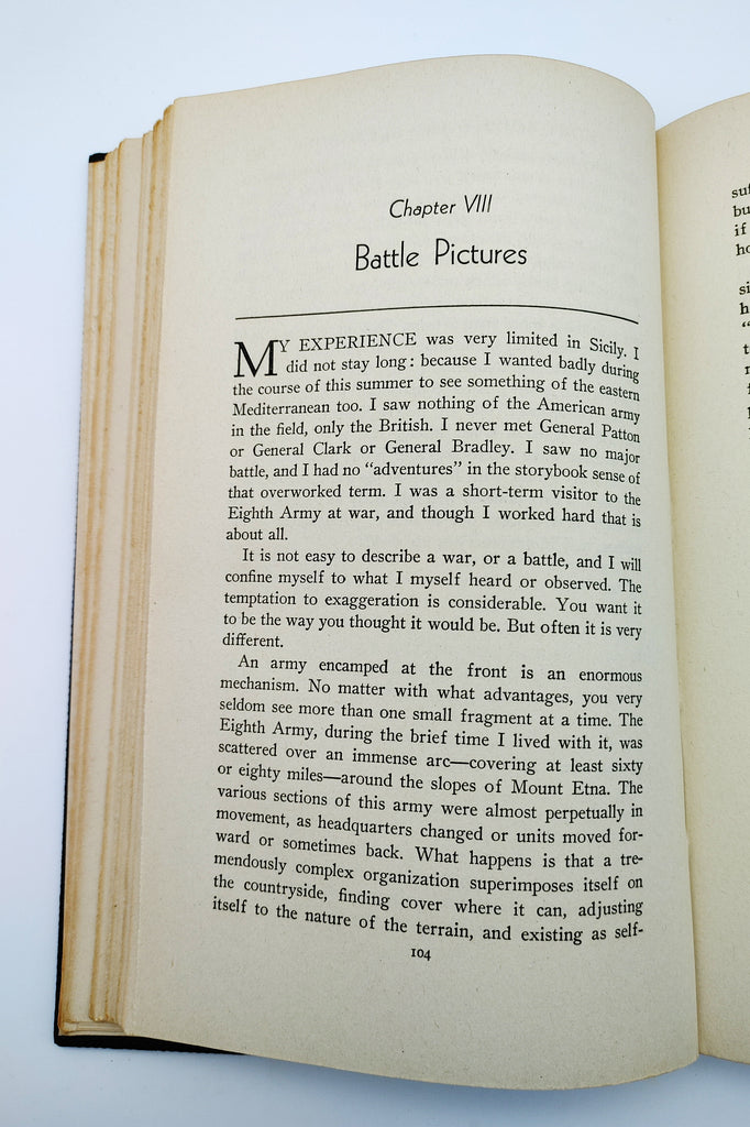 Chapter 8 of the first edition of Gunther's D Day (1944)
