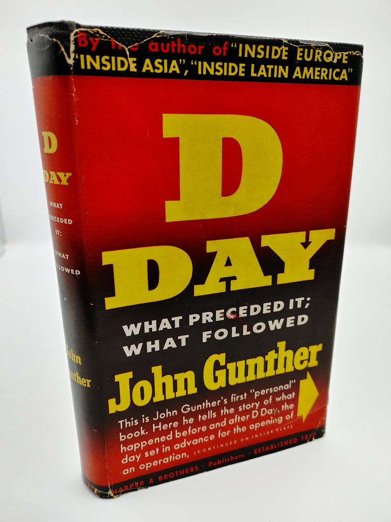 first edition of Gunther's D Day (1944)