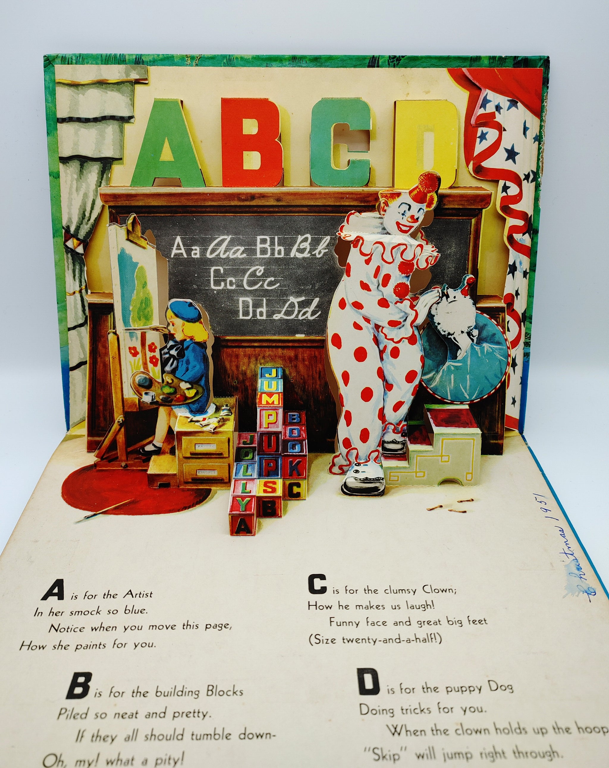 The Jolly Jump-Ups ABC (1948) – Opal Rare Books