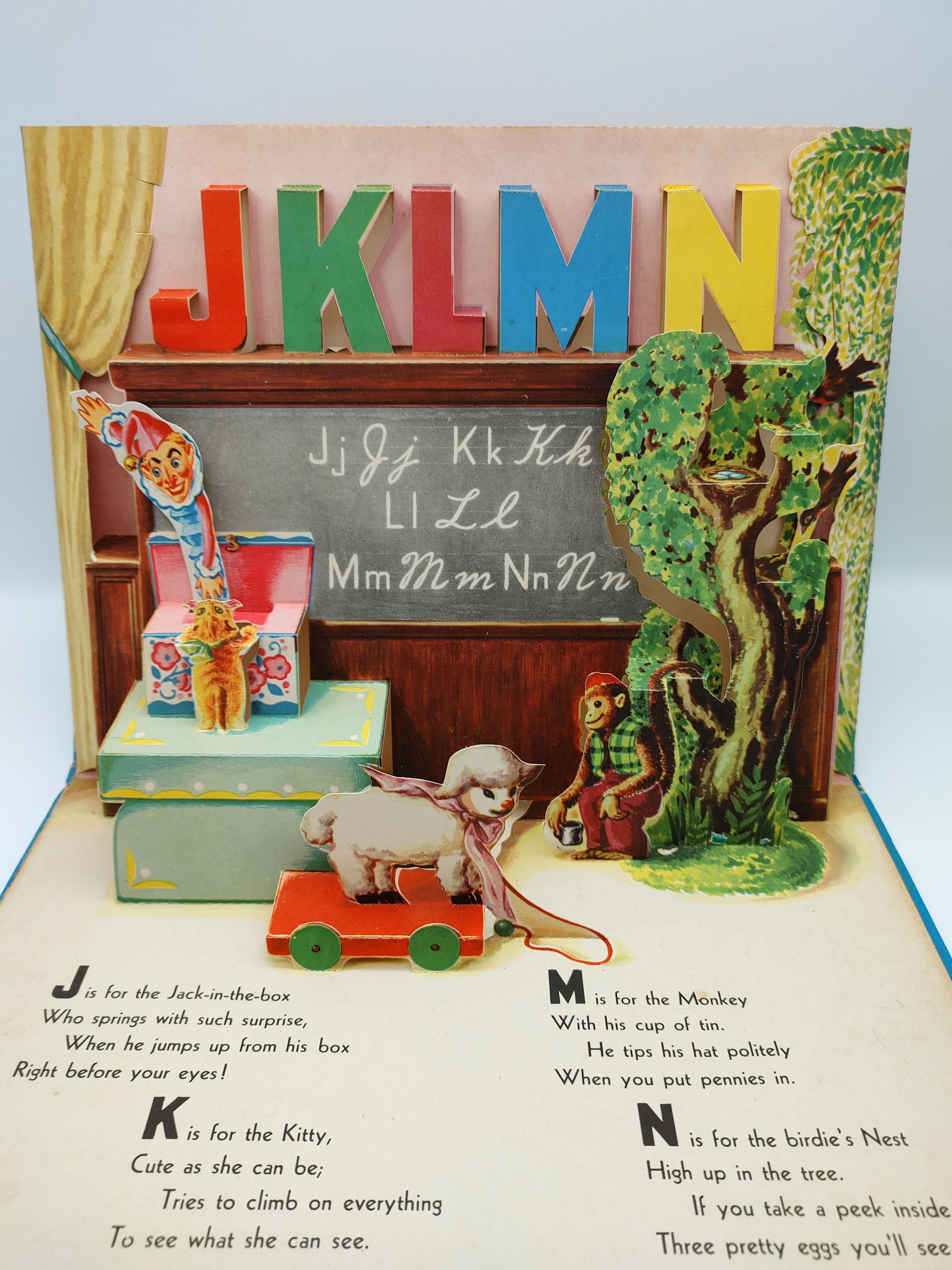 Upstart！ 洋書 The Jolly Jump-Ups ABC (1948) – Opal Rare Books