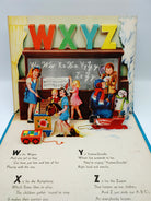 WXYZ page of the First edition of Clyne's The Jolly Jump-Ups ABC Book