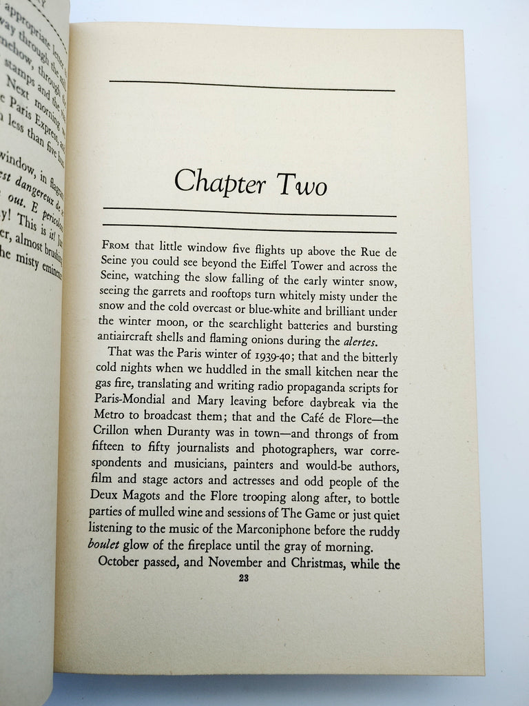 Chapter two of first edition of Brock's Nor Any Victory (1942)