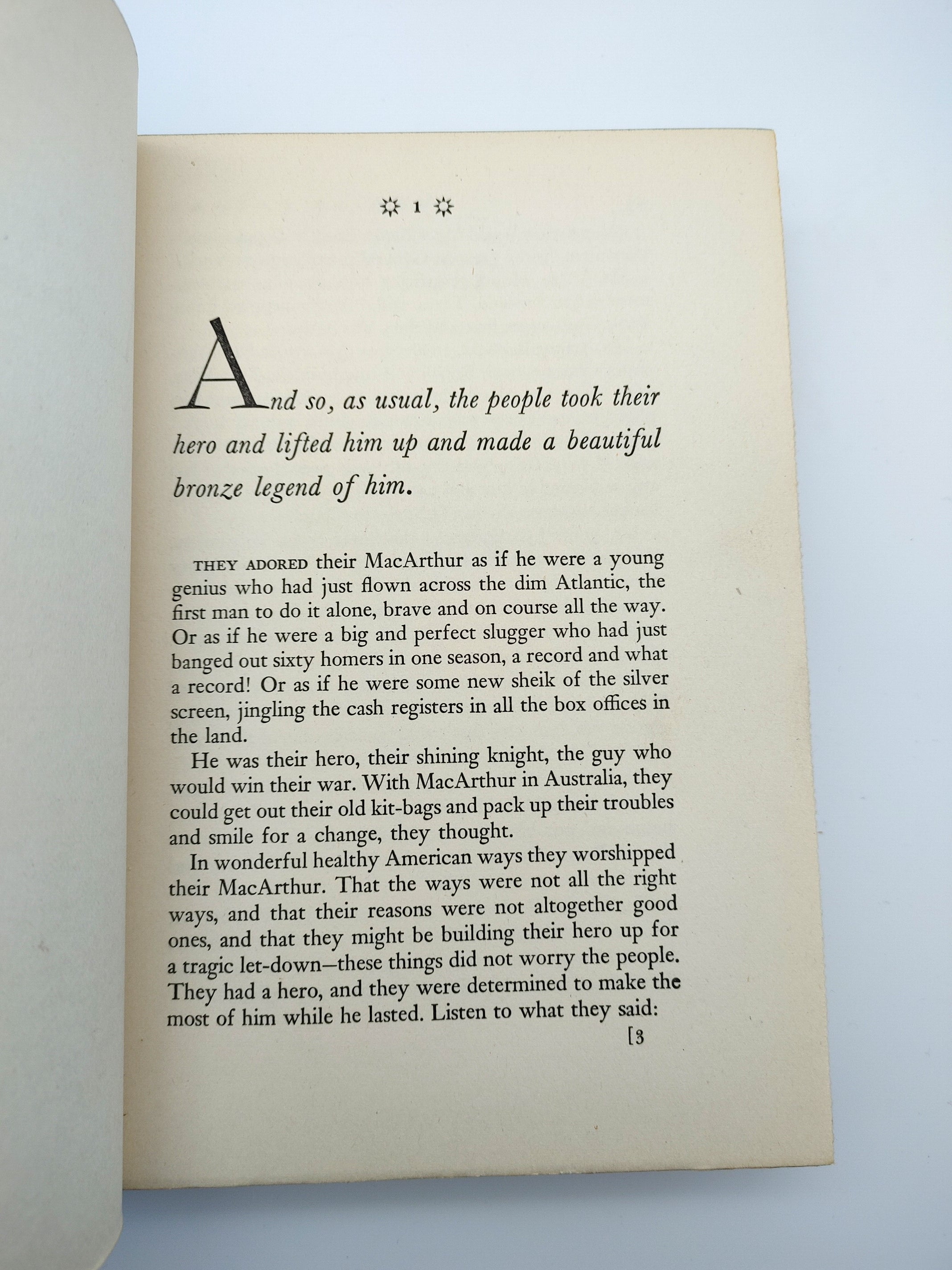 first edition of Hersey's Men on Bataan (1942)