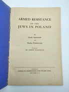 Title page of the first edition of Armed Resistance of the Jews of Poland (1944)