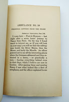 first edition of Buswell's Ambulance No. 10: Personal Letters from the Front (1916)