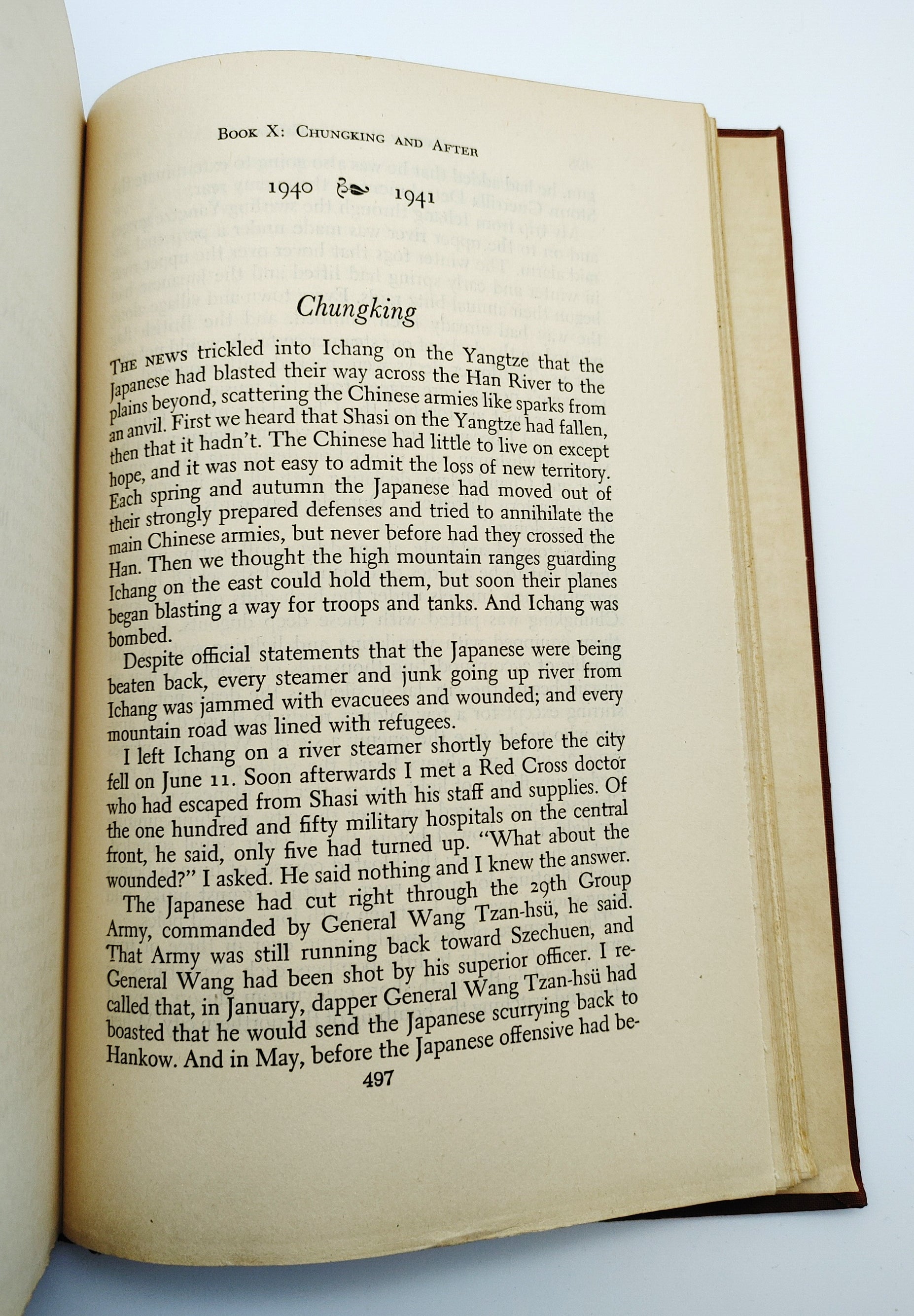 the first edition of Smedley's Battle Hymn of China (1943)