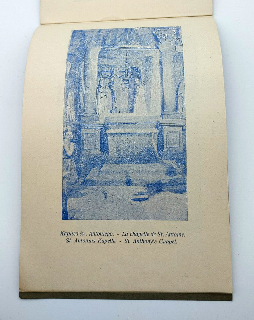 Image of St. Anthony's Chapel in the salt mine from Wieliczka (circa 1930)